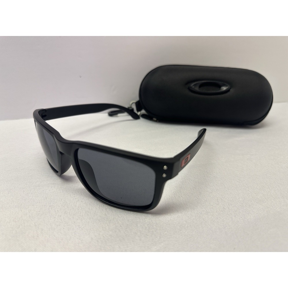 Oakley Holbrook OO9102-M555 Men's Square Sunglasses - Black/Gray #476